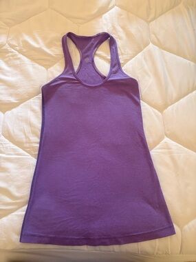 Lululemon Purple Racerback Tank Top